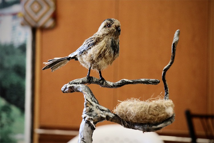 Kenevir lifleri ve atıkları kadınların ellerinde sanata dönüşüyor