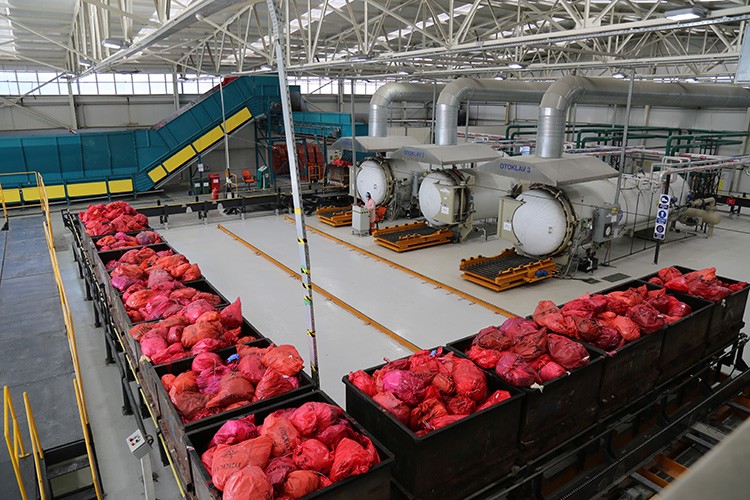 Tıbbi atıklar için yeni yöntem