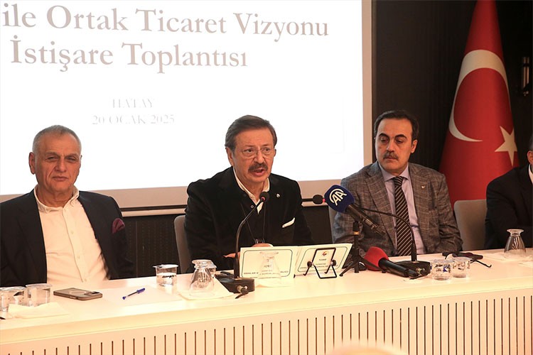 "Suriye ile Ortak Ticaret Vizyonu İstişare Toplantısı" düzenlendi