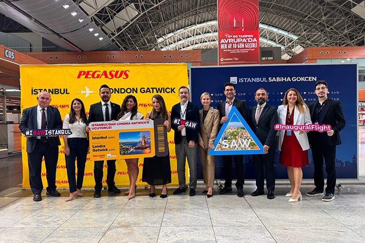 Sabiha Gökçen'in Londra ağı Gatwick ile genişliyor
