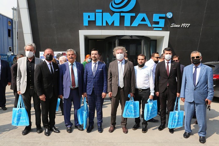 PİMTAŞ Plastik konsolosları ağırladı