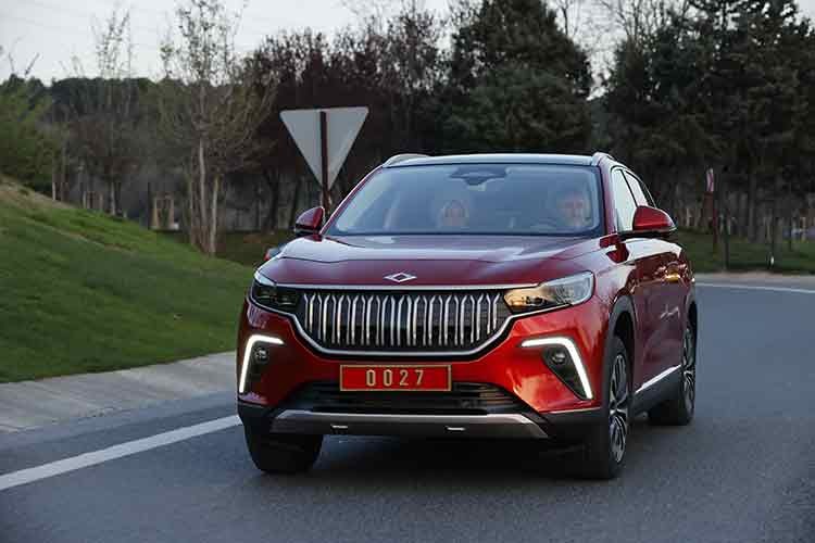 Togg ile ilk sürüşünü gerçekleştirdi