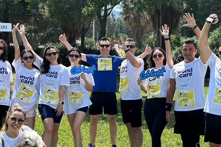 Hyatt Regency İzmir İstinyePark Wings For Life World Run'da Omurilik Felçlileri Yararına Koştu