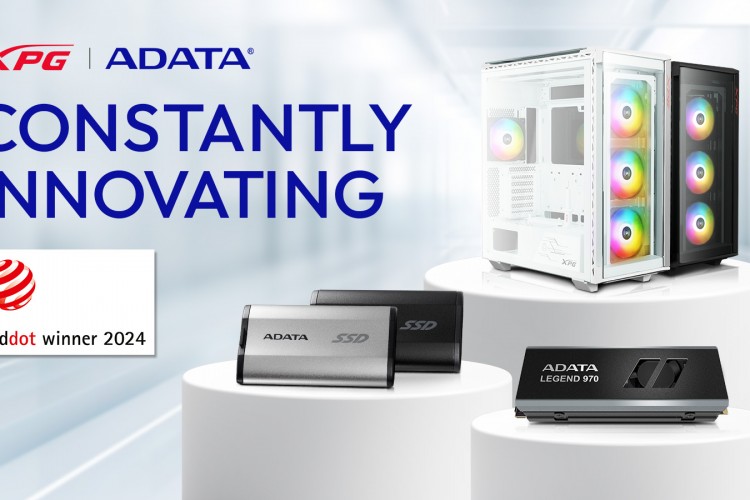 2024 Red Dot Design Awards'ta ADATA ve XPG Ürünlerine Üç Ödül Birden