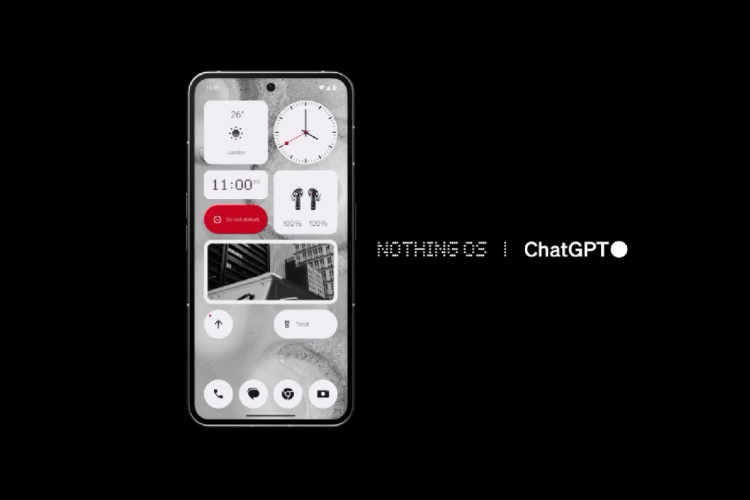 Nothing, ekosistemine ChatGPT'yi entegre etti