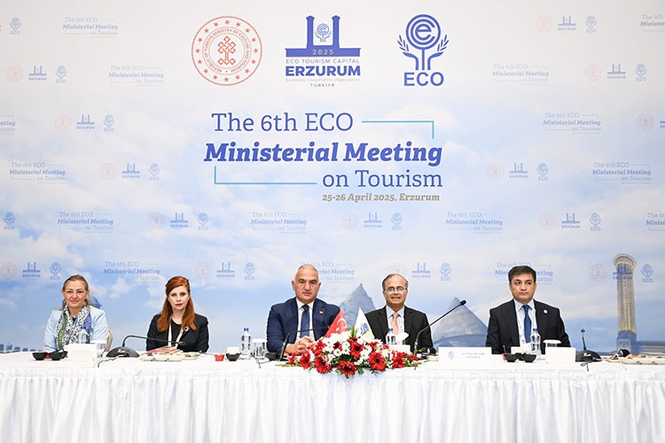 EİT turizm bakanları Erzurum'da bir araya geldi