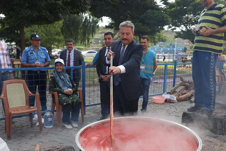 Melikgazi'de salça günleri başlıyor