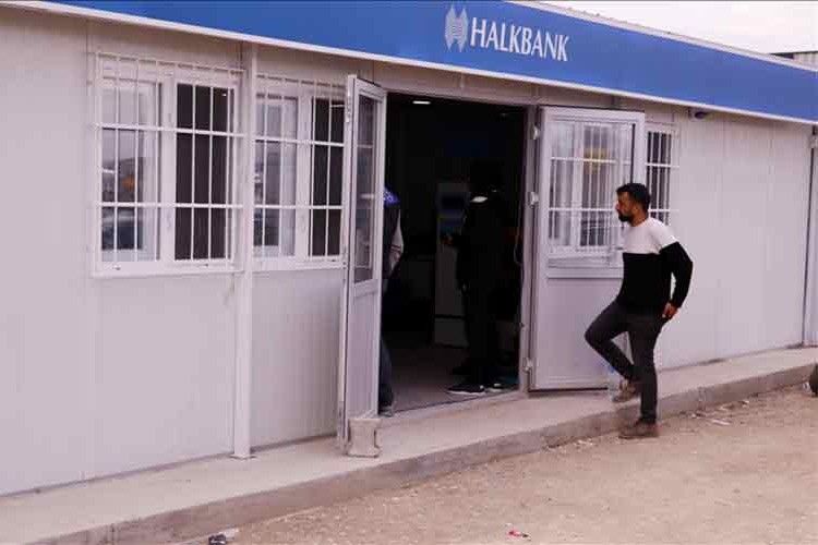 Bankacılık hizmeti konteynerlerle veriliyor