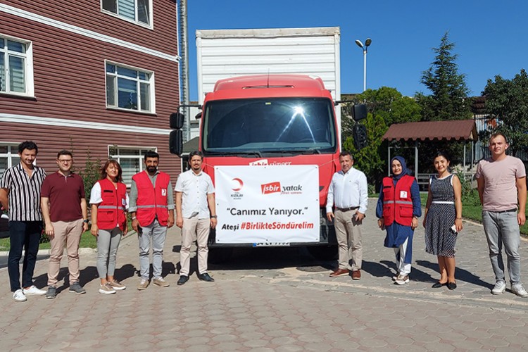 İhtiyaç sahibi bölgelere yardım aracı