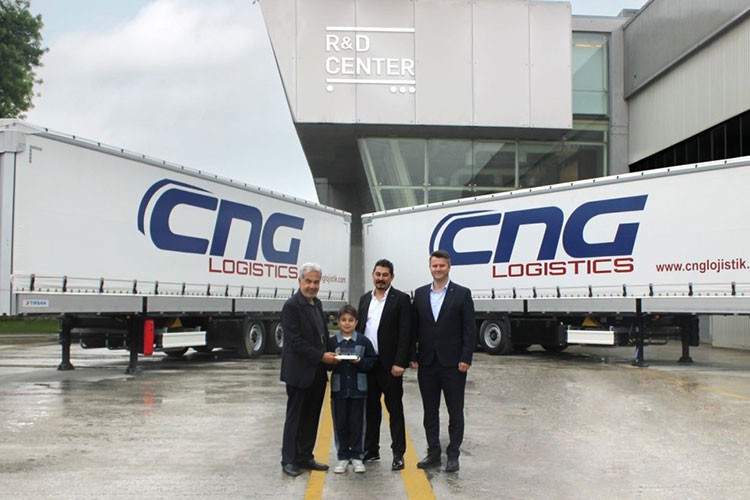 CNG Lojistik 21. Tırsan'ı teslim aldı