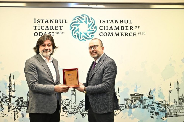 GTD'DEN İSTANBUL TİCARET ODASINA PLAKET