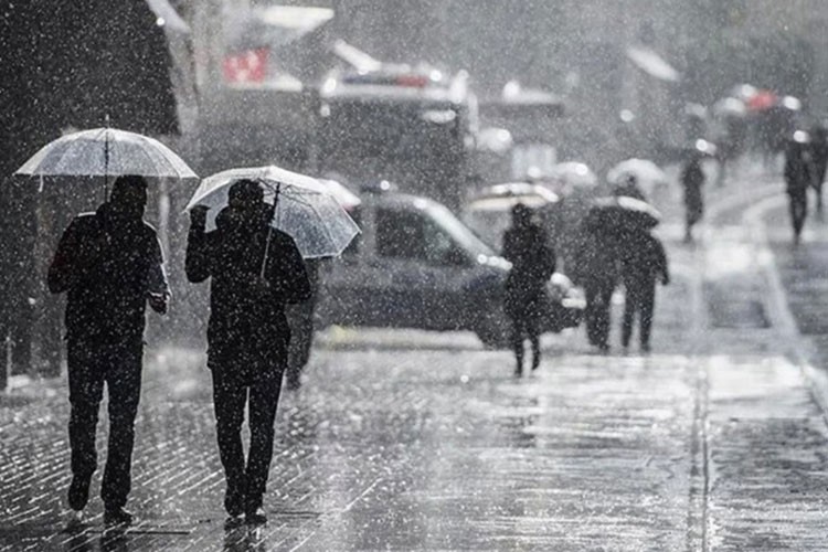 Ege, Marmara ve Batı Karadeniz için yerel kuvvetli yağış uyarısı