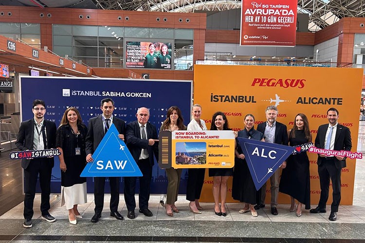 Sabiha Gökçen'den Costa Blanca'ya direkt bağlantı başladı