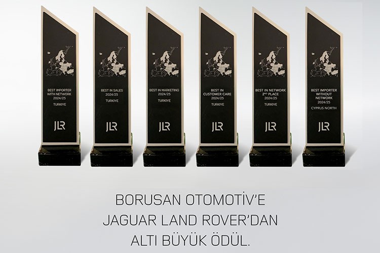 Jaguar Land Rover'dan Borusan Otomotiv Grubu'na Altı Ödül