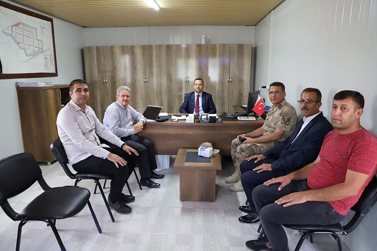 Cizre Kaymakamı Baycar Cizre OSB'yi İnceledi