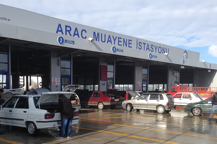 Muayeneden geçirilen araç sayısı 13,3 milyonu aştı