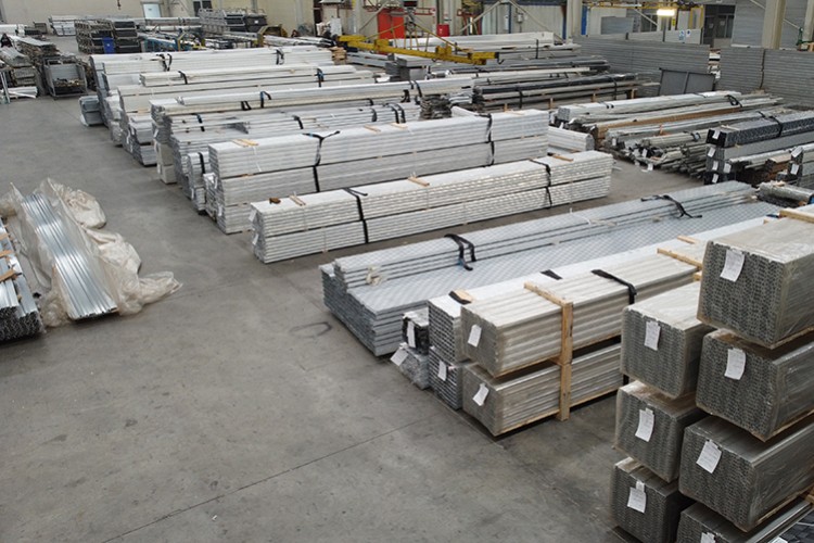 Binlerce alüminyum ürün Avrupa'ya satılıyor