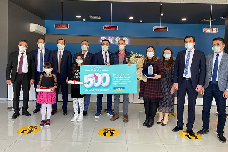 Çukurova'da 500 bin aboneye ulaştı