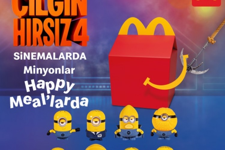 Çılgın Hırsız 4 Filmi, McDonald's Sponsorluğunda İzleyiciyle Buluştu