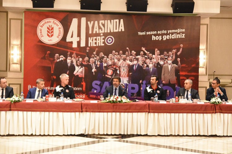 Yeni sezon açılış yemeği Ankara'da yapıldı