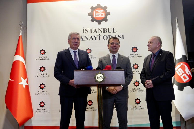 İMAMOĞLU, İSO BAŞKANI BAHÇIVAN'I ZİYARET ETTİ