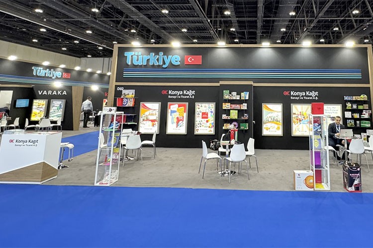 Abu Dabi'de düzenlenen "Paper & Tissue Show"da yer aldı