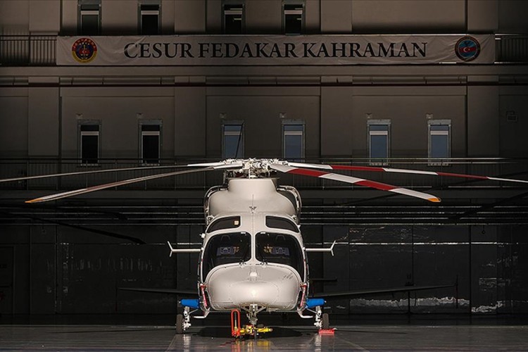 Yerli helikopter Gökbey jandarma envanterinde