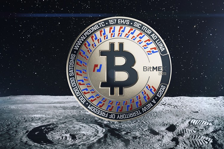 BitMEX, Ay'a Bitcoin gönderiyor