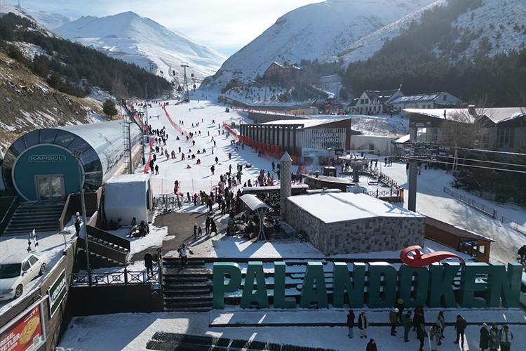 Palandöken'de yılbaşı dolu dolu geçecek