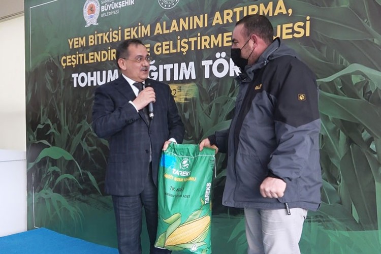 133 ton yem bitkisi tohumu dağıtıldı