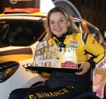 Kübra Denizci Keskin, Rally di Roma Capitale'de sınıfının bBirincisi oldu