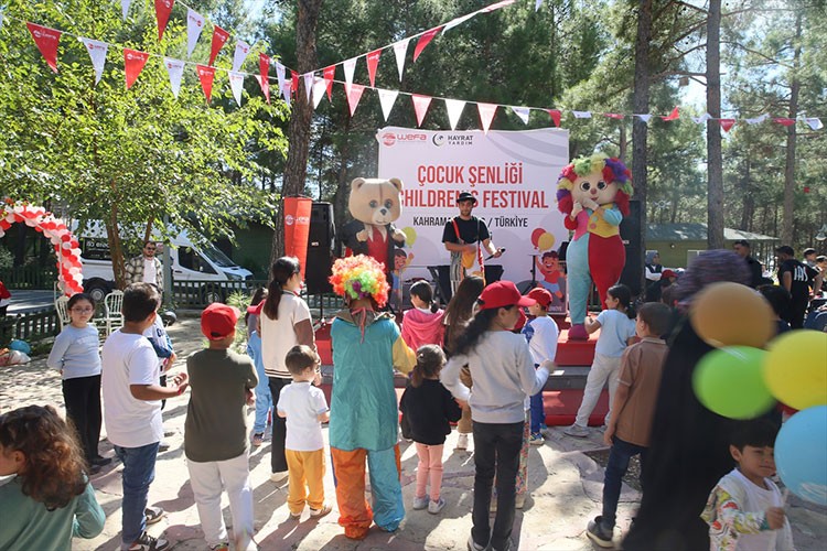 Kahramanmaraş'ta depremzede yetim çocuklar için şenlik düzenlendi