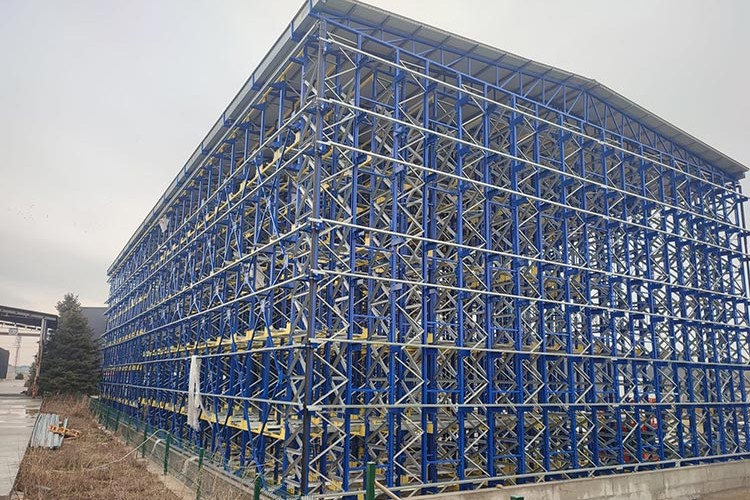 40 metre yükseğe tam otomasyon insansız depo kuruyor