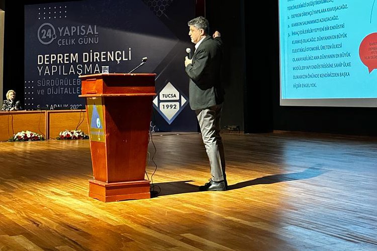 Üç yılda bir milyon modüler çelik konut üretmek mümkün