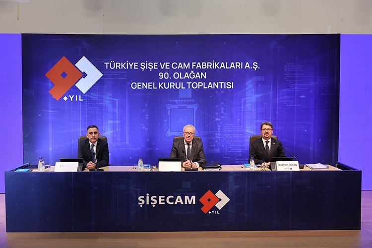 Şişecam 90'ıncı Olağan Genel Kurulu'nda hissedarlarıyla buluştu