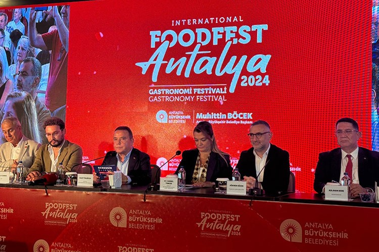 "3. Uluslararası Food Fest Antalya" 6 Eylül'de başlayacak