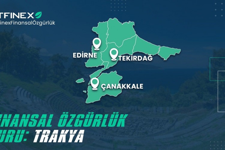 Bitfinex Finansal Özgürlük Turu'nun yeni rotası Trakya Bölgesi olacak