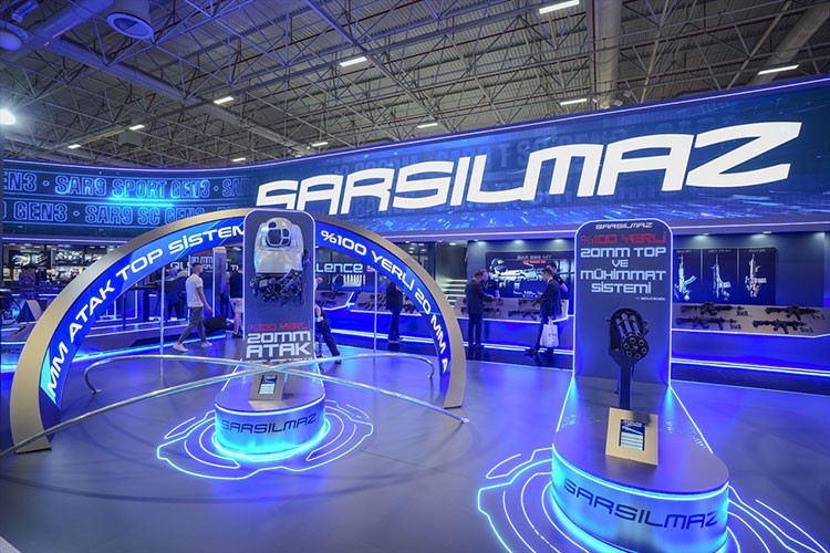 Sarsılmaz, kara robotlarıyla IDEF 2025'te öne çıktı