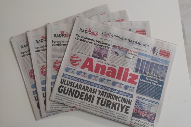Analiz Gazetesi 5. yaşını doldurdu