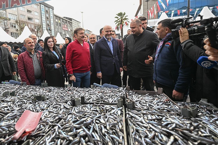 Bahçelievler'de geleneksel hamsi festivali düzenlendi