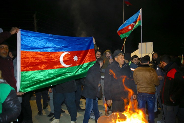 Laçın Koridoru'ndaki maden protestoları sürüyor
