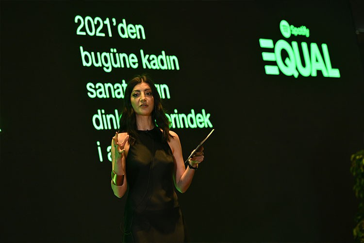 EQUAL Türkiye'den bu yana kadın sanatçıların sesi yüzde 140 arttı