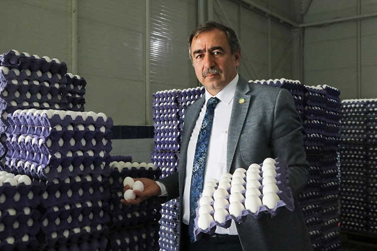 Yumurta fiyatlarını düşürmeyen marketlere tepki