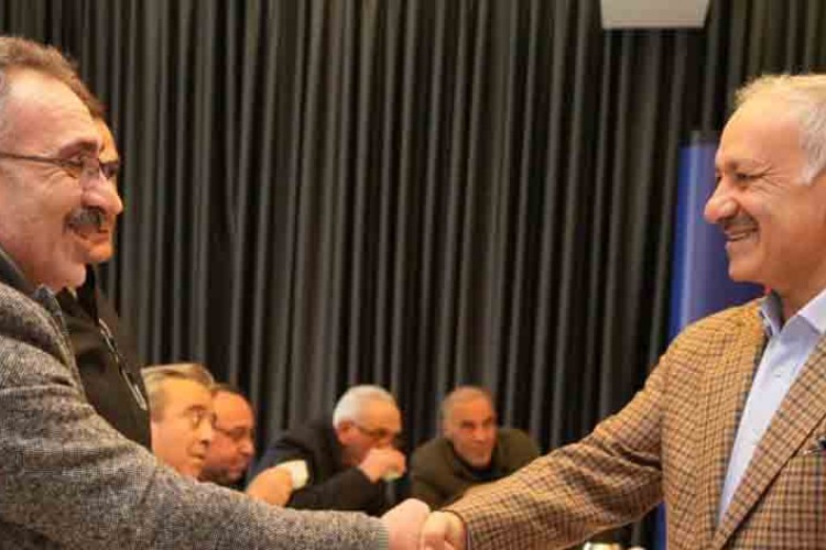 KARAKAYA, TAKSİCİ ESNAFIYLA KAHVALTIDA BİR ARAYA GELDİ