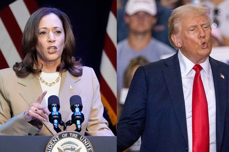 Harris 310, Trump 138,7 milyon dolar bağış topladı