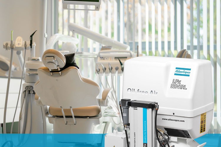 Atlas Copco ile diş kliniklerinin havası değişecek