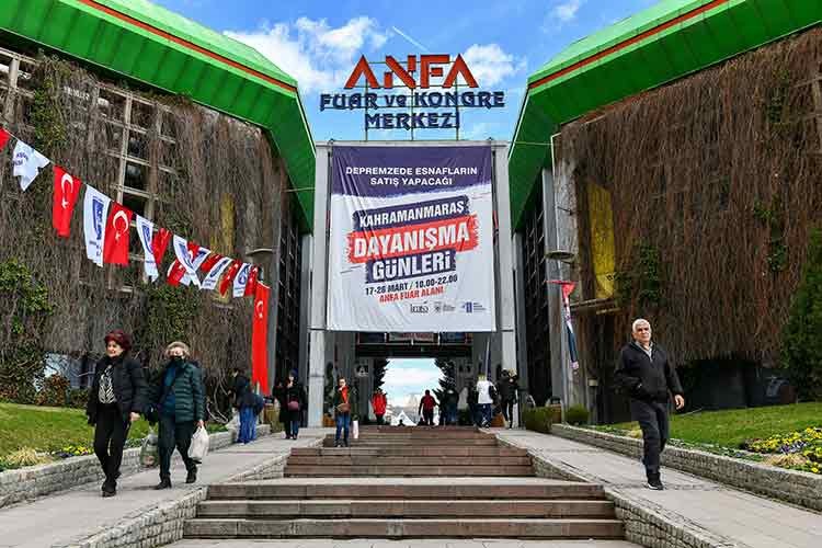 Başkentliler ve Kahramanmaraşlı esnaf tek yürek