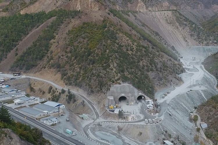 Yeni Zigana Tüneli Projesi'nde sona yaklaşılıyor