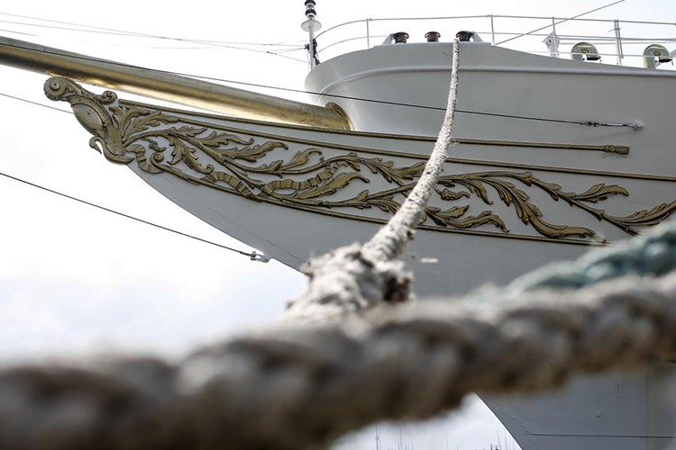 Savarona'da asbest tespit edildi