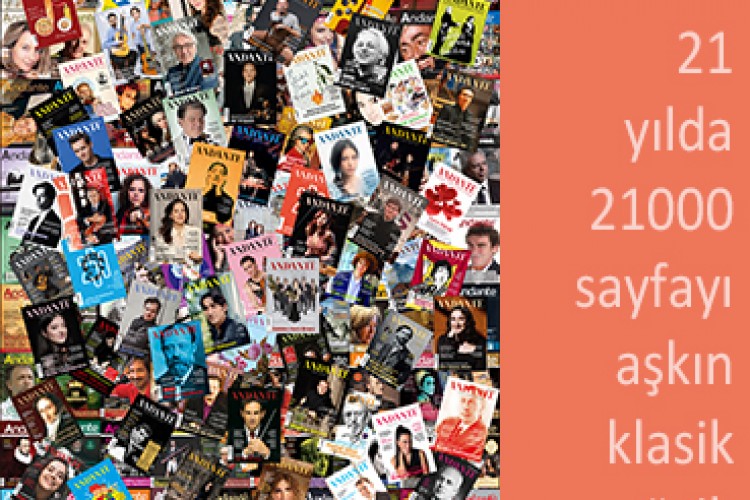  Andante'den çok özel bir sayı